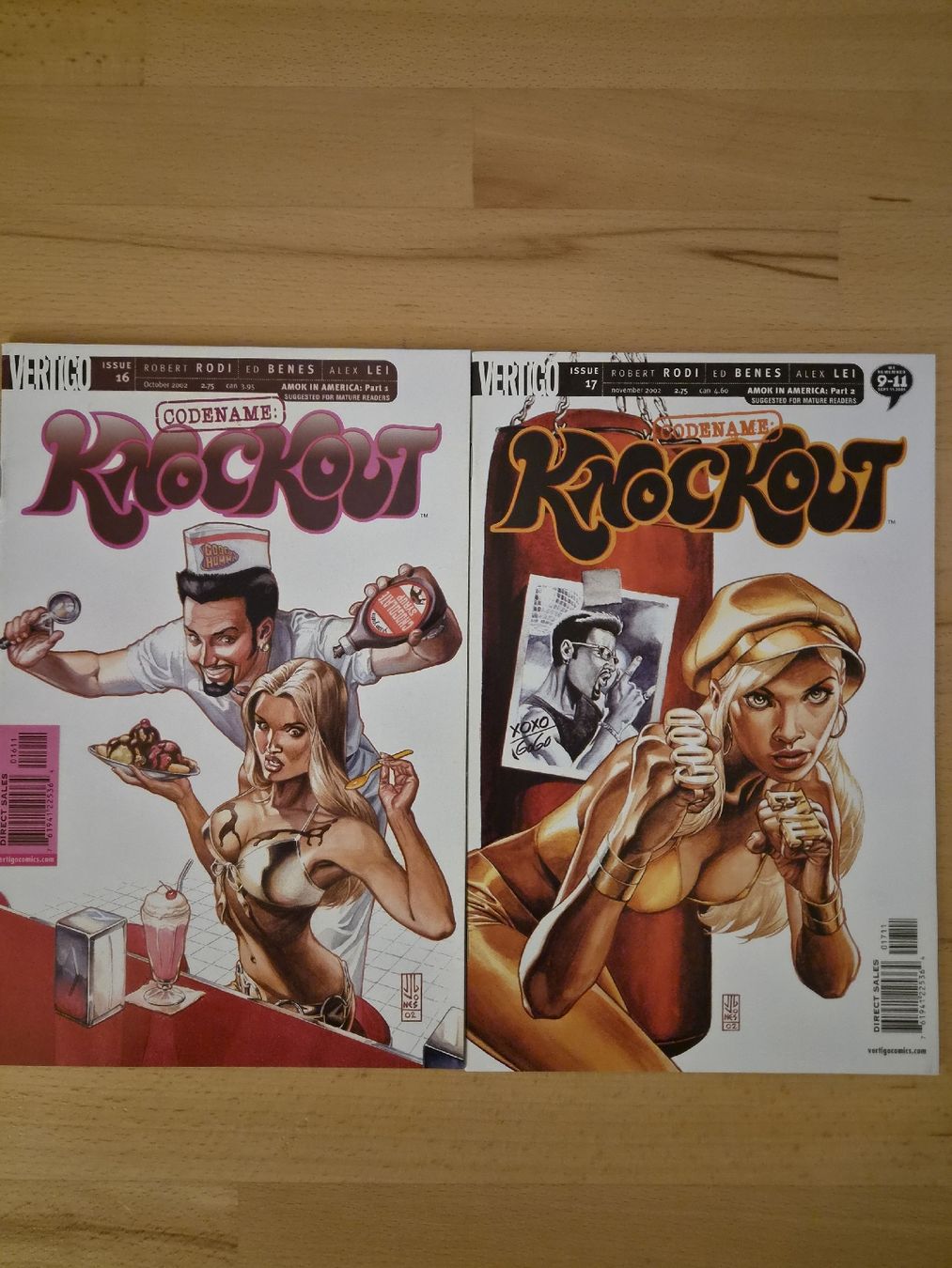 Fumetti: Codename Knockout #14-23 – Usato da Biel/Bienne venduto da collector_comics 2