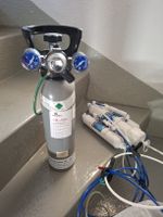 Aquarium CO2-Komplettset (TÜV 2033) + Osmose-Filter