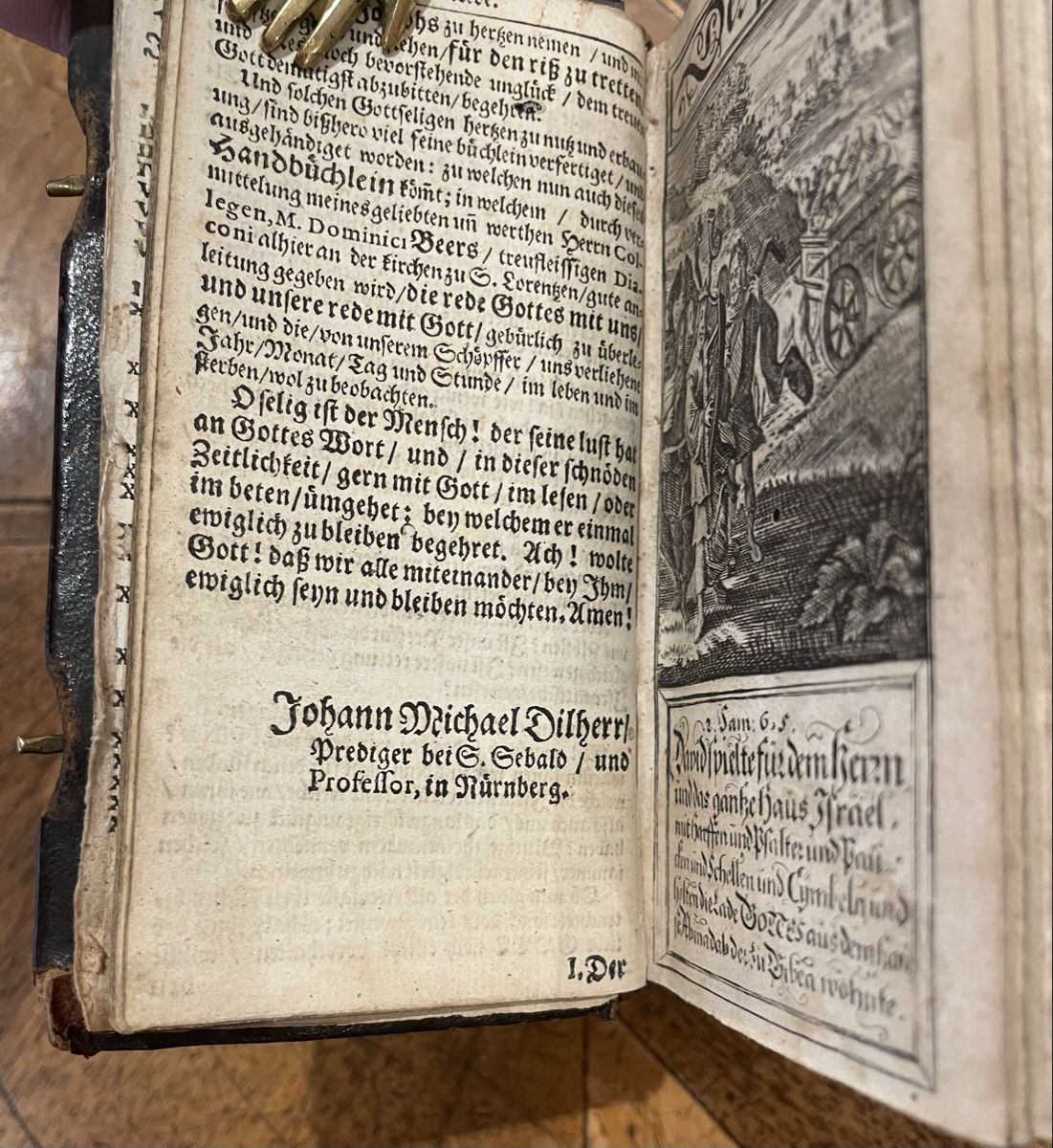 Libri: Handbuch, Nürnberg 1663! - Beer, Dilherr & Endter – Usato da Steinerberg venduto da culloden 9