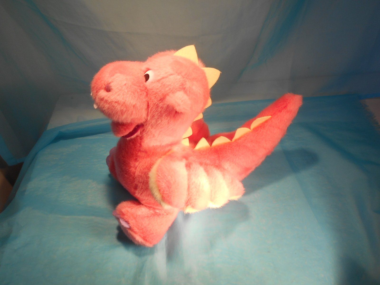 Giocattoli: Rosa Drache, Plüsch, L: 50cm ausgestreckt – Nuovo (secondo la descrizione) da Bellach venduto da
