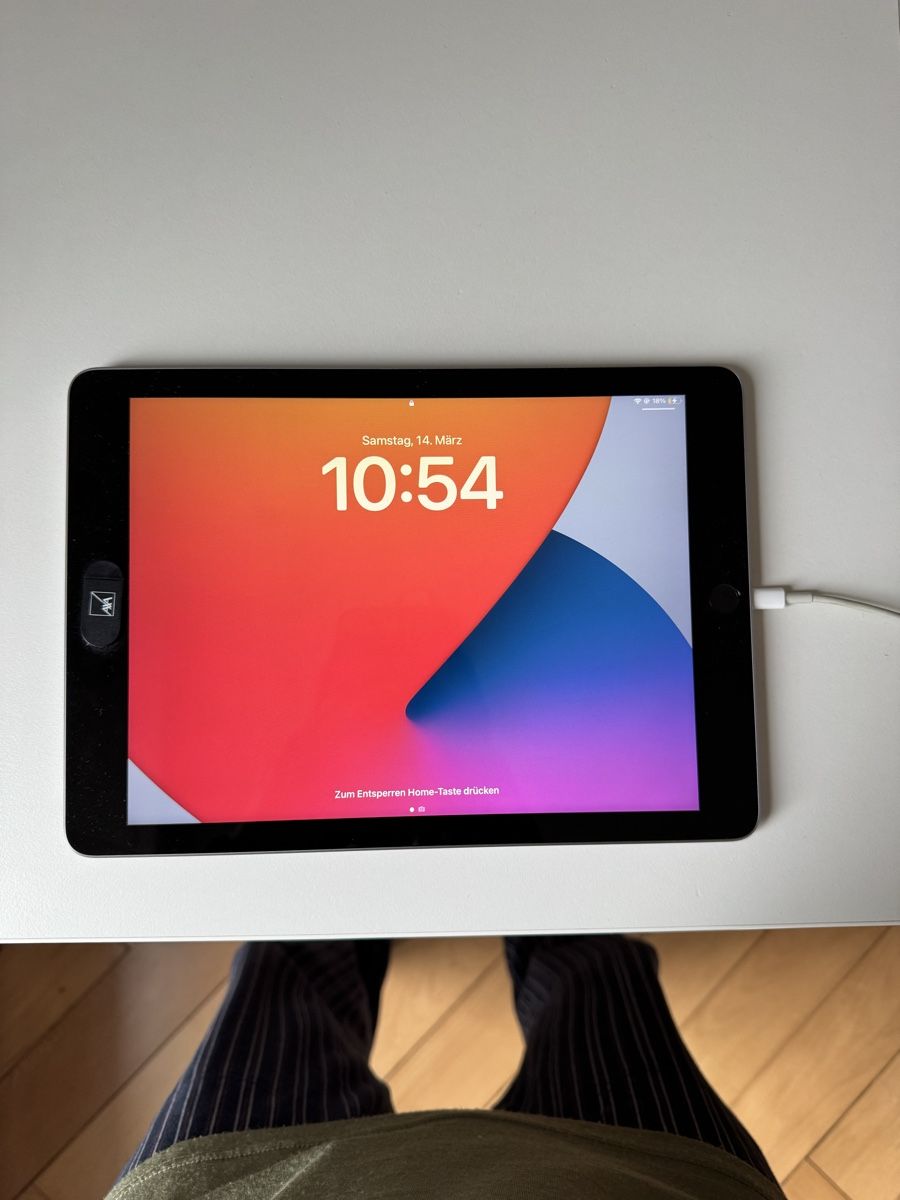 Apple Tablet PC: iPad 6. Generation, 128 GB, Top Zustand, Space Grau – Usato da Zürich venduto da lu.ja