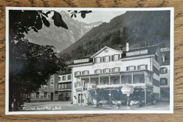 Flüelen Hotel Tell & Post 1937, n. Zug z. Hermine Utiger
