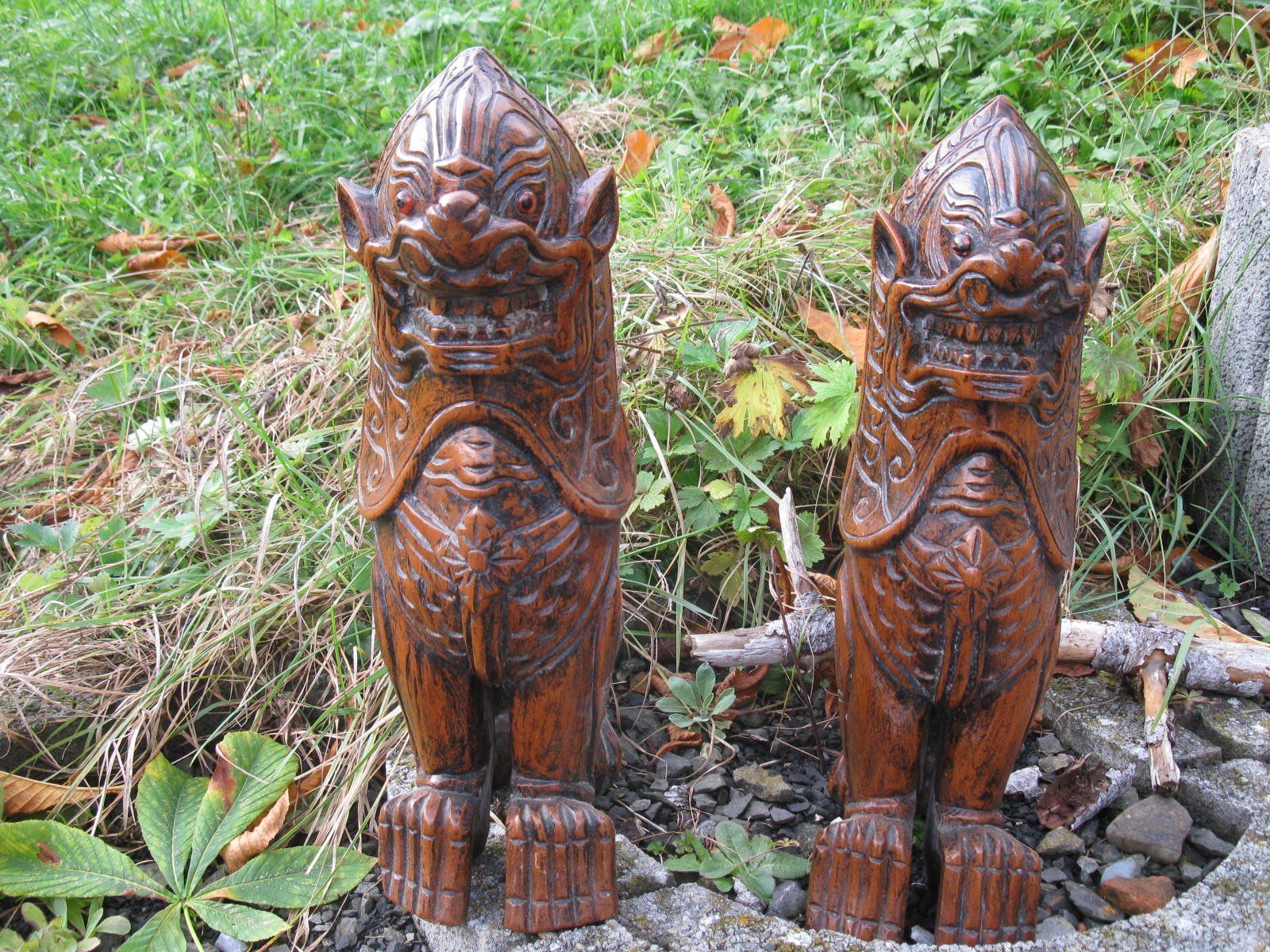 Figuren: Figurenpaar Fu gegossen – Gebraucht aus Altstätten von antikundart