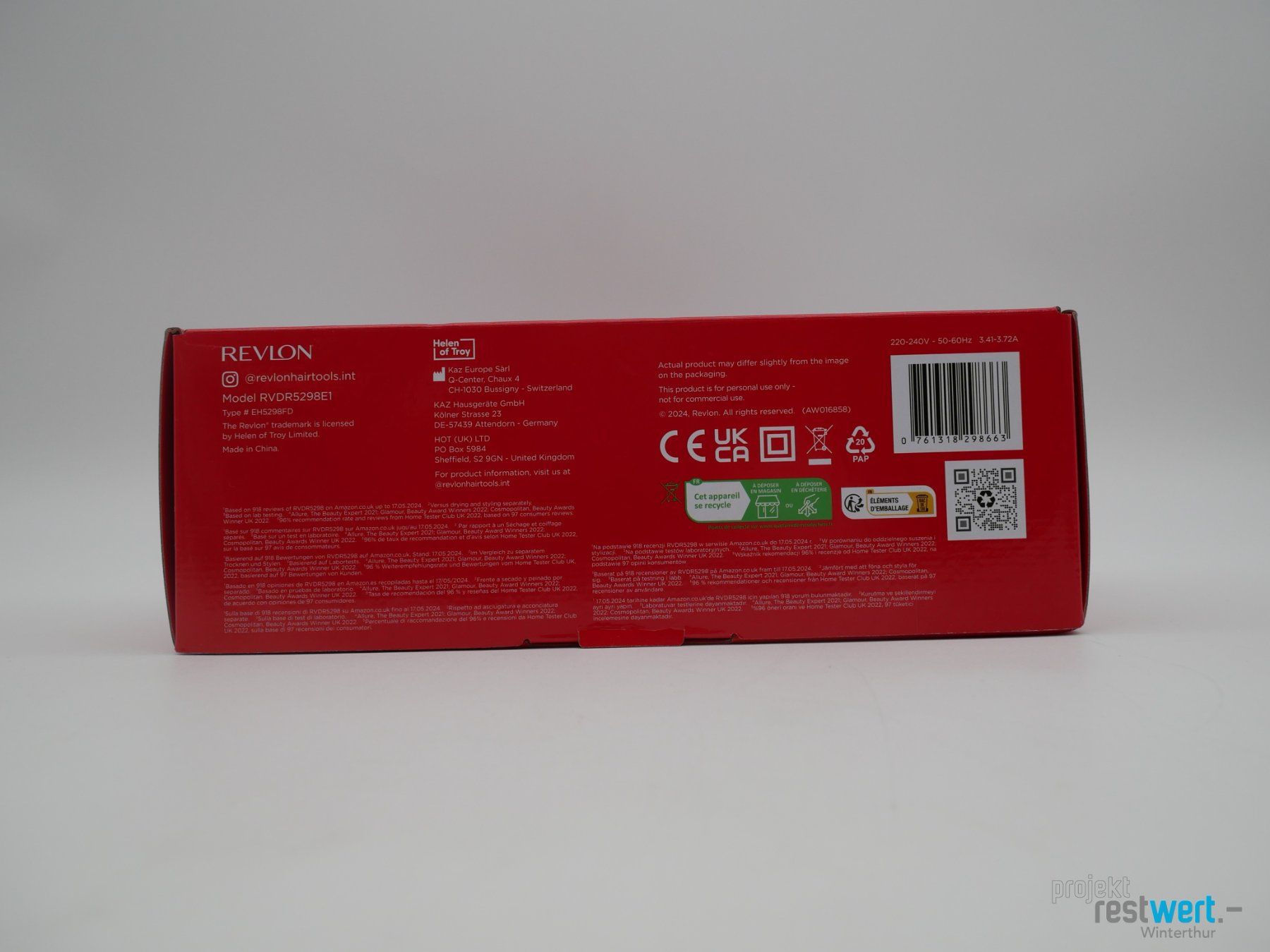 Sonstiges für Haushalt & Wohnen: REVLON One-Step Volumizer Plus – Neu (gemäss Beschreibung) aus Winterthur von Restwert_Winterthur 5