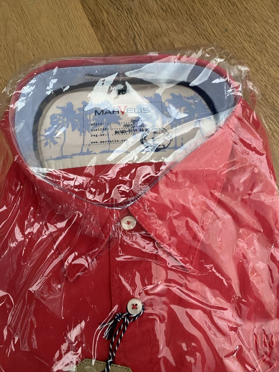 Camicie: Marvelis Hemd neu 43/44 – Nuovo e nell'imballaggio originale da Amriswil venduto da samettigerli 1