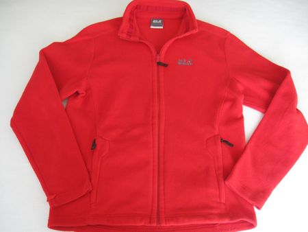 JACK WOLFSKIN Nanuk 150 Fleecejacke rot L Herren tiptop