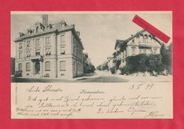 Romanshorn (TG) Lichtdruck 2-Bild-Montage 1899 !