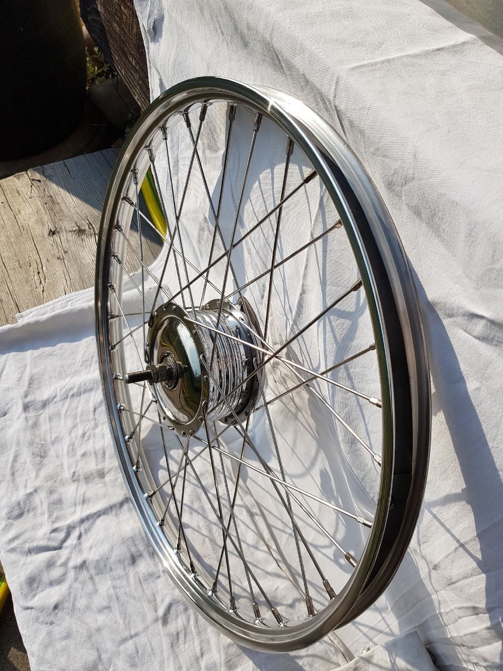 Sachs Cyclomoteurs: Weinmann 19 Zoll Vorderrad – D'occasion à Ennetbühl par luhei 4