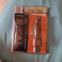 Taschenmesser mit Holzklinge und Etui neu