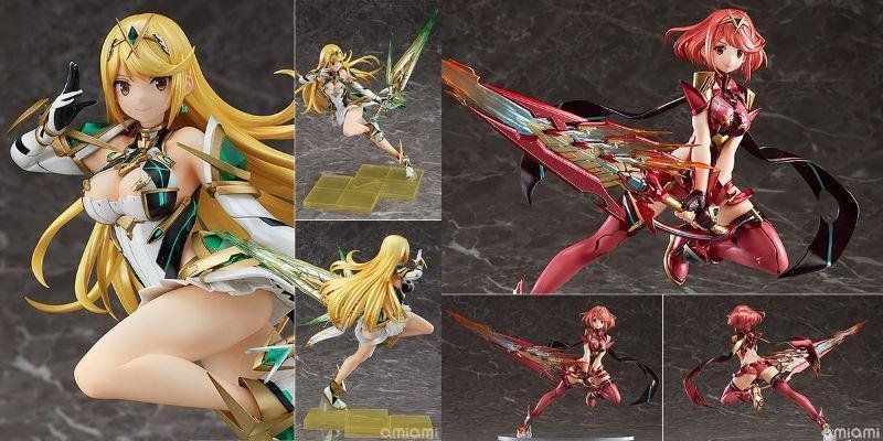 Statuette: Goodsmile - XC2 - Pyra & Mithra – Nuovo e nell'imballaggio originale da Zürich venduto da fic_ts62