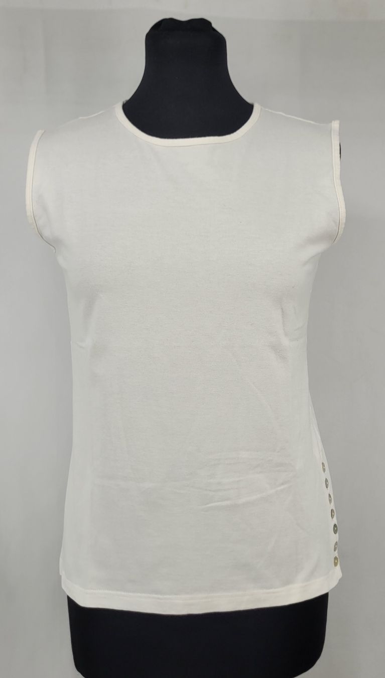 Tops: FIRST YOU Top Blanc S – D'occasion à Lausanne par PlusValue_Lausanne