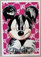 Death NYC: Naughty Gucci Mickey, POP Art, signiert 68/100