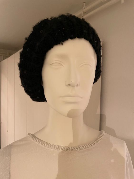 Béret Bonnet à Paillettes Gris (Neu (gemäss Beschreibung)) In Genève