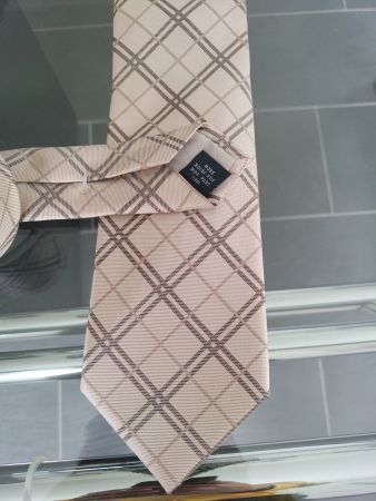 Cravate - Beige et brun