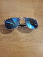 Sonnenbrille Oakley transparent blaue Gläser guter Zustand