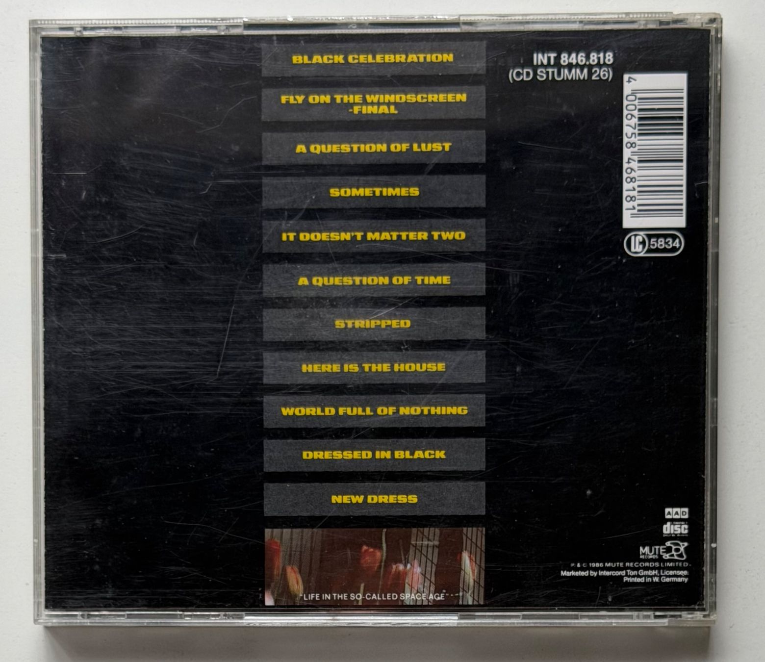 CD: Depeche Mode / Black Celebration – Usato da Näfels venduto da rottabi 1