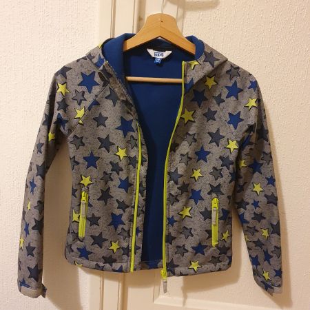 Veste Softshell enfant, Taille 140, Motifs étoiles ✨