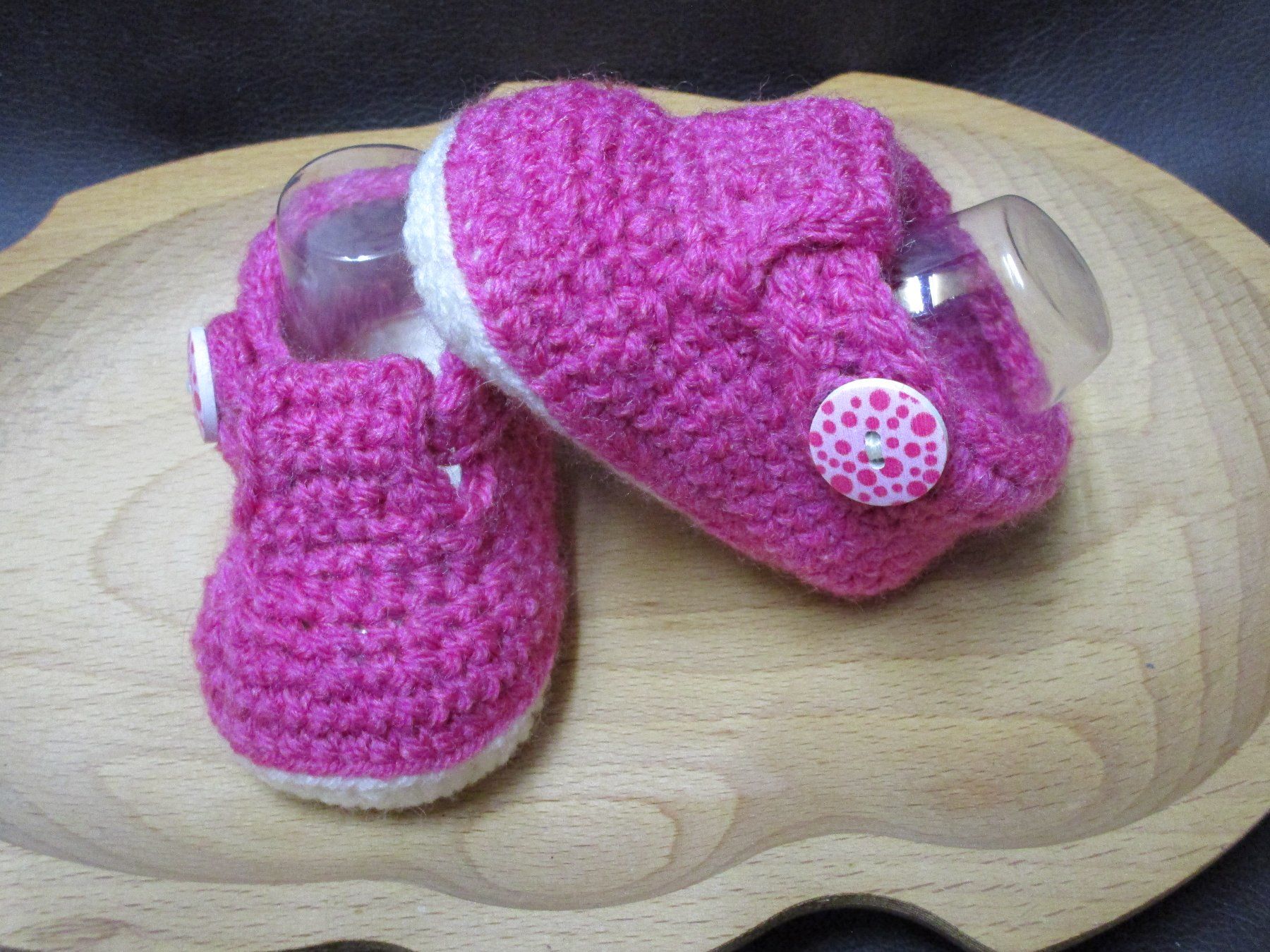 Scarpe per ragazzi: Babyschuhe Hand gehäkelt (10cm) – Nuovo (secondo la descrizione) da Leuk Stadt venduto da Simone_RZ 2