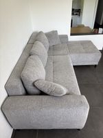 Canapé d'angle confortable et moderne - gris clair 🛋️ (52)