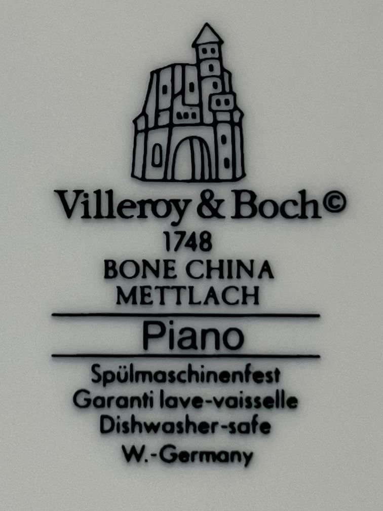 Villeroy & Boch Geschirrsets: Geschirr Set Piano – Gebraucht aus Maur von MCM1976 9
