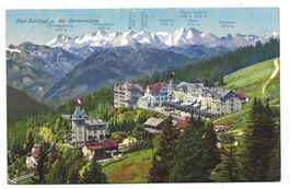 Rigi-Kaltbad (LU) Hotels an Bahnstrecke - Berner-Alpen 1912