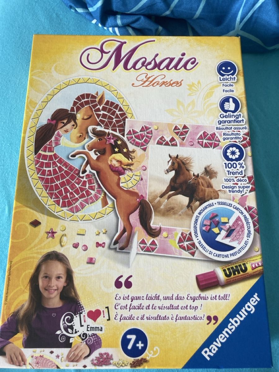 Ravensburger Giochi: Mosaic chevaux  – Nuovo e nell'imballaggio originale da La Rippe venduto da Alinecl 1