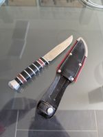 Messer mit Lederscheide guter Zustand 