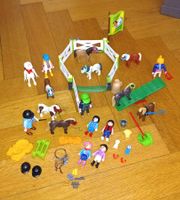 Playmobil : manège des poneys et enfants, personnages