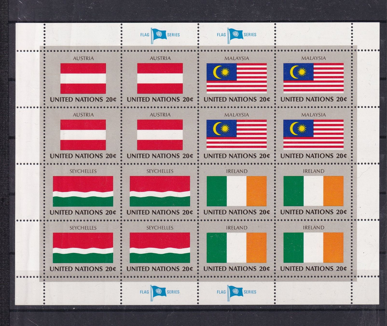 Tous les timbres: Feuillets Nations- Unies  NY 1982 Neufs ** – D'occasion à Nyon par an54