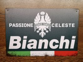 Blechschild Bianchi
