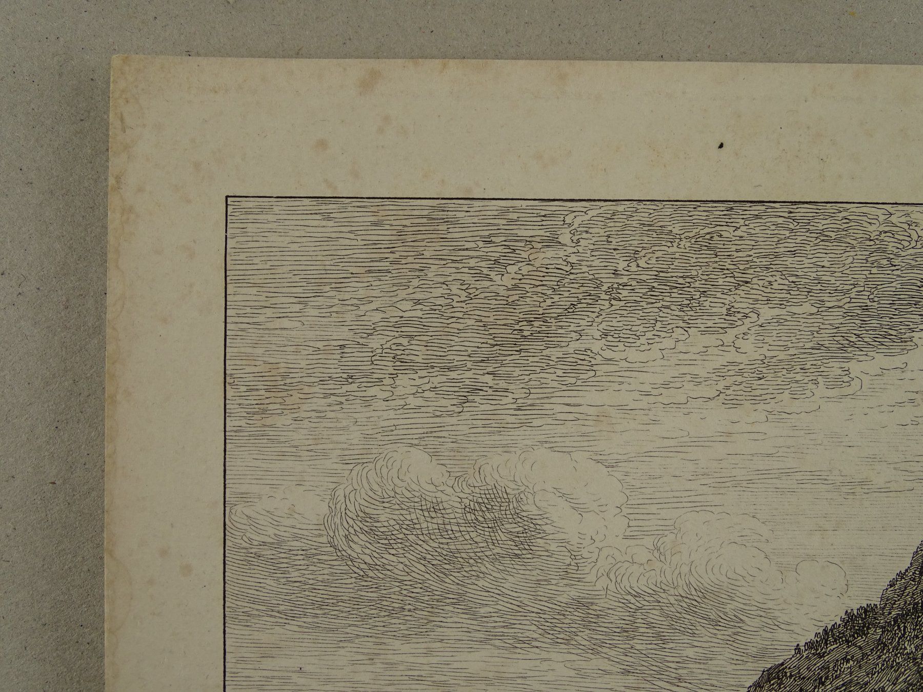 Incisioni: SARGANS, KUPFERSTICH-RADIERUNG 1813 – Usato da Grüningen venduto da Kartensammler 3