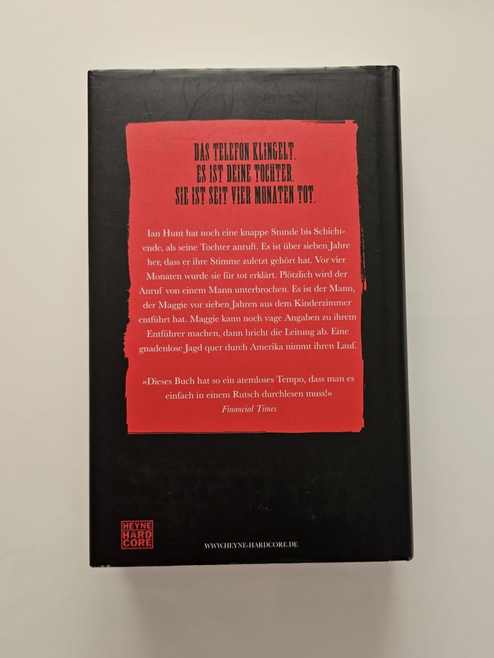 Livres: Ryan David Jahn - Der Cop | Thriller | Heyne Hardcore Verlag – D'occasion à Amriswil par Alfaromeo007 1