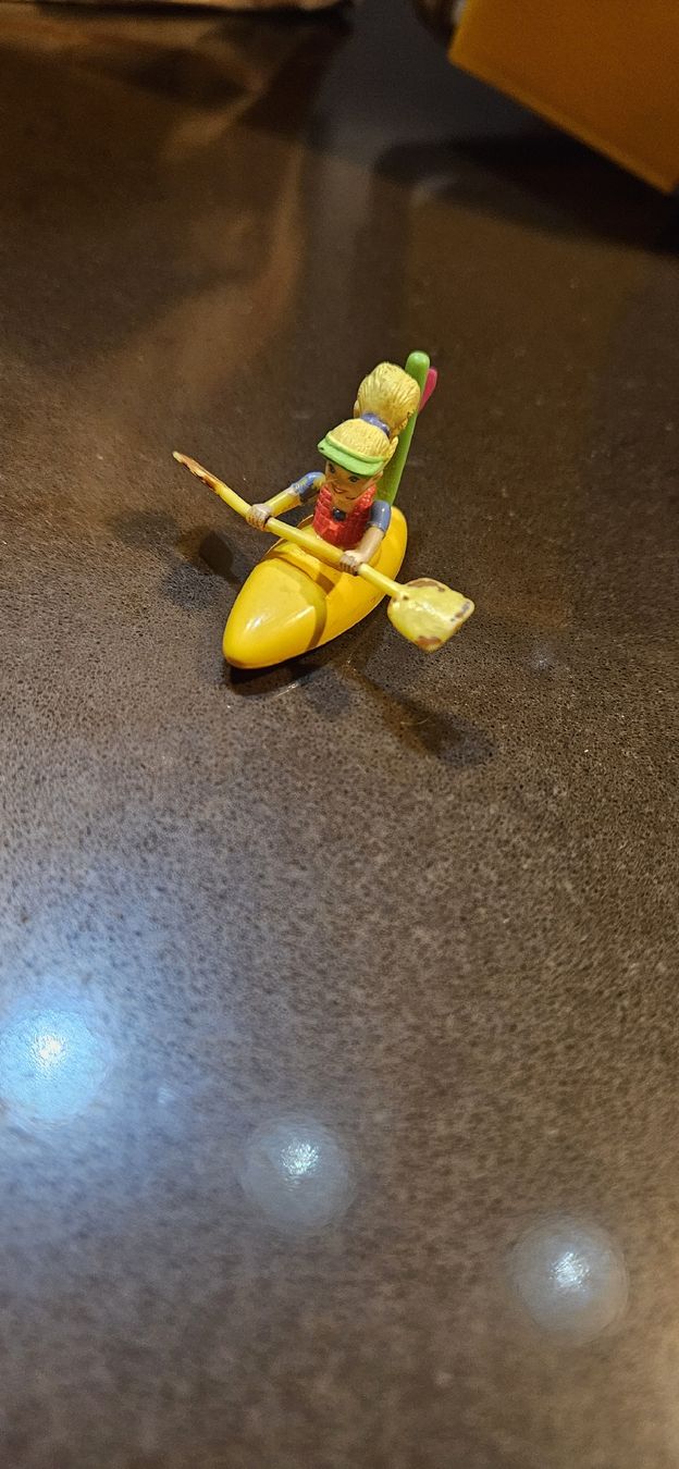 Statuette: Polly Pocket canoë vintage 1998 – Usato da Genthod venduto da lappi11