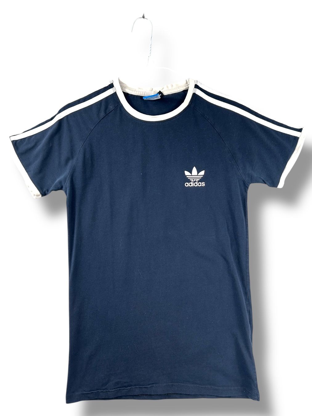 T-Shirt Adidas Bleu marine Taille S Femme (Neu (gemäss