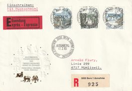 1983 FDC Tierkreiszeichen Ausgabe 1983 mit ET - Vollstempel