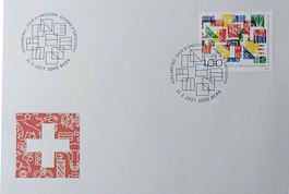 F1638 - FDC 50 ans fondation CH