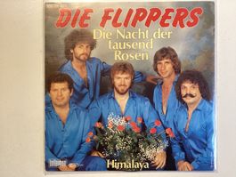 Die Flippers Single - Die Nacht Der Tausend Rosen / Himalaya