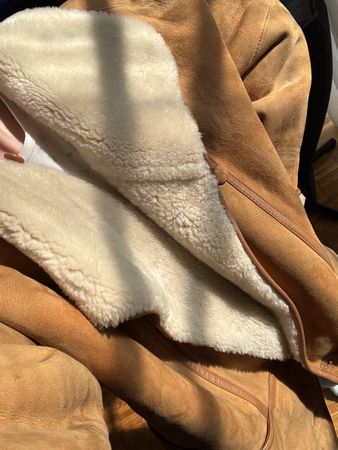 Lammfelljacke Mantel Vintage