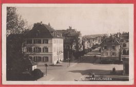 Kreuzlingen Hauptstrasse Restaurant Grünau - Fotokarte 1925