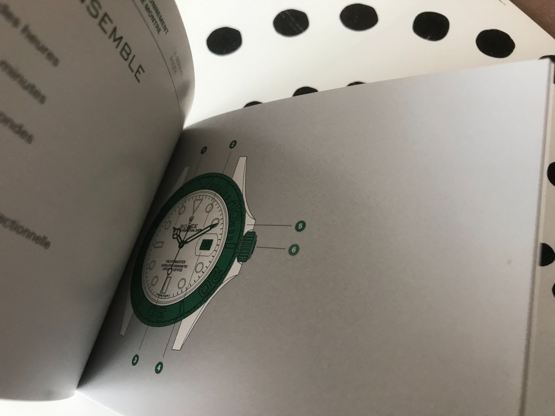 Documenti: ROLEX YACHT-MASTER - OPERATING INSTRUCTIONS - FR !!! – Nuovo (secondo la descrizione) da Epalinges venduto da dream-watch 4