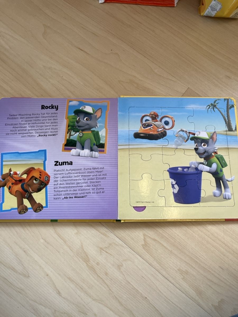Puzzle: Puzzle Buch Paw Patrol – Usato da Herznach venduto da Leimsa 4