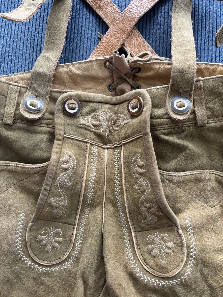 Pantaloni: Hübsche Kinder Lederhose Gr. 92! – Usato da Zollikofen venduto da ale_w2sw 8