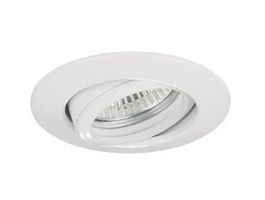 Spot à encastrer modèle MR16 GU10 pivotant blanc