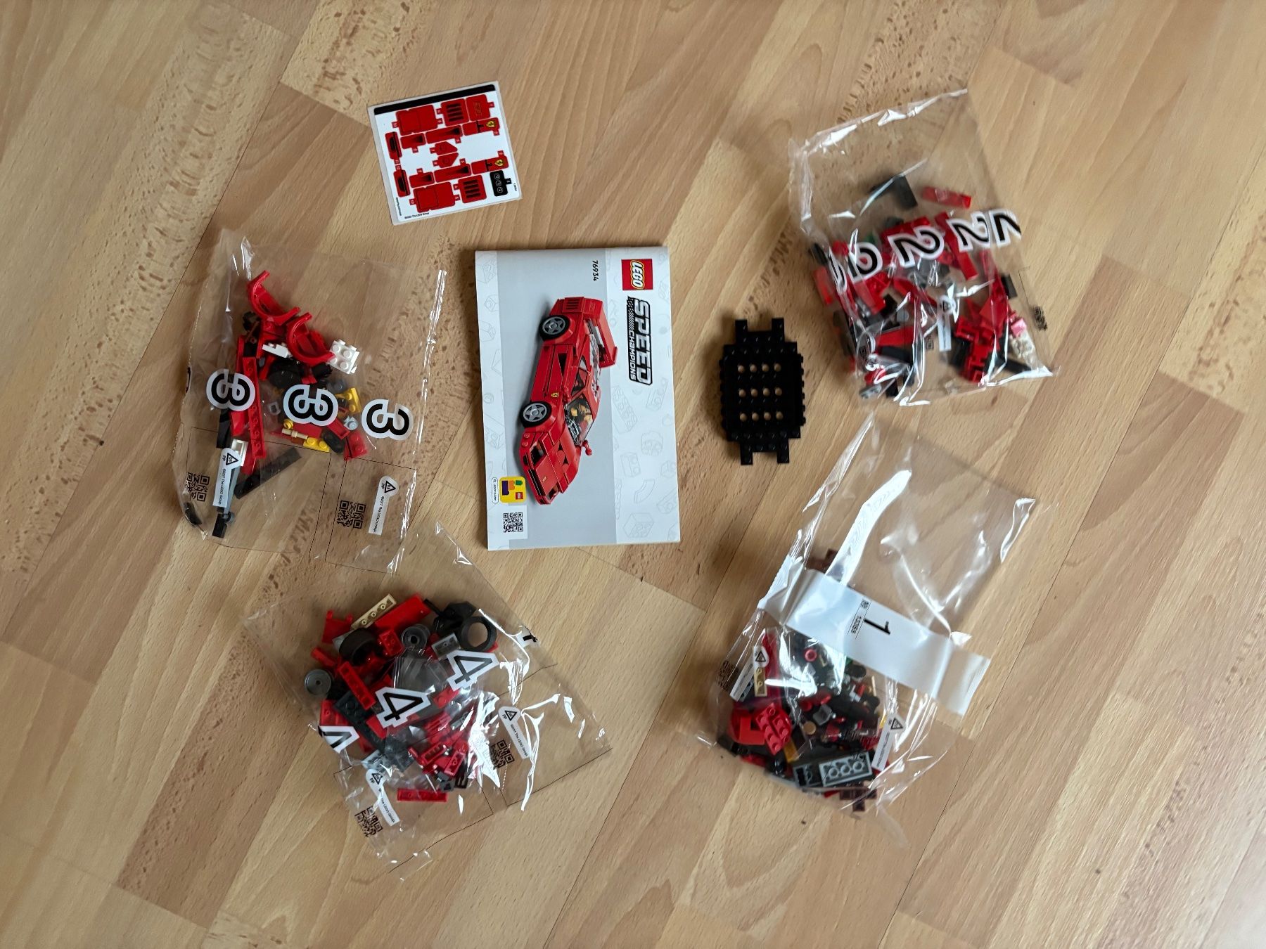 Lego Jouets: Lego Speed Champions Ferrari rot – D'occasion à Buchs AG par muhmuh2013 1