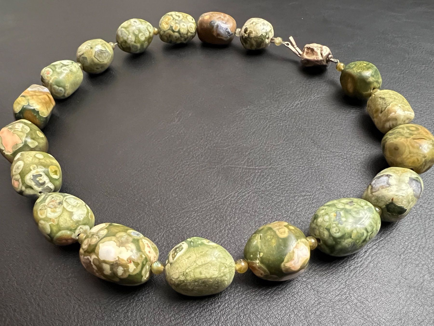 Catenine: Halskette aus Malachit – Usato da Thalheim AG venduto da Cox-51
