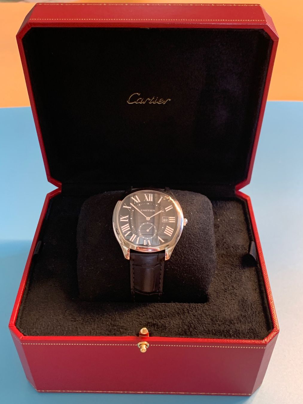 Cartier Orologi: DRIVE DE CARTIER UNGETRAGEN FULL SET – Nuovo e nell'imballaggio originale da Ermatingen venduto da driftelement 6