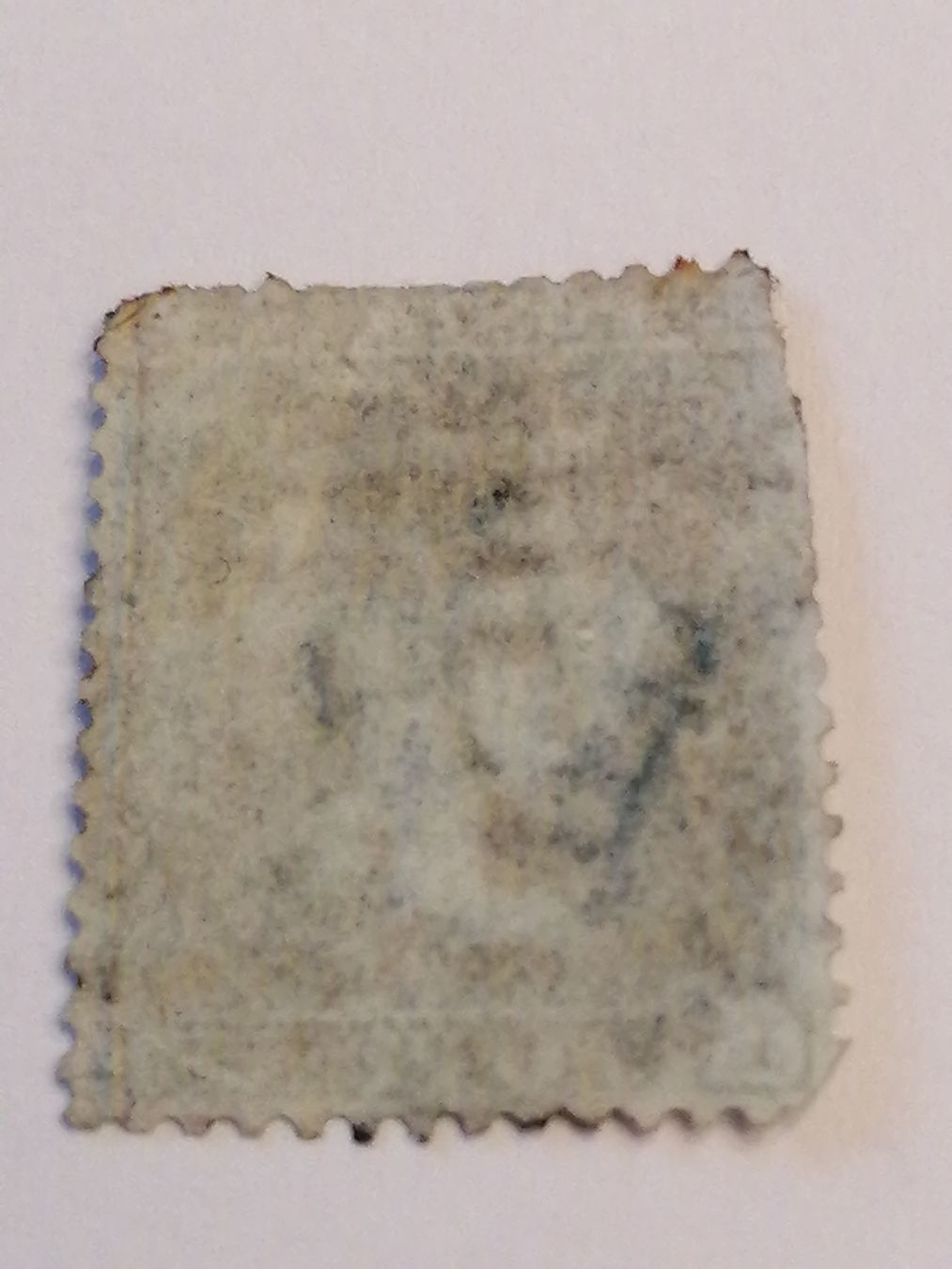 Alle Briefmarken: Two Pence Blue 1855 – Gebraucht aus Happerswil von tschergi 1