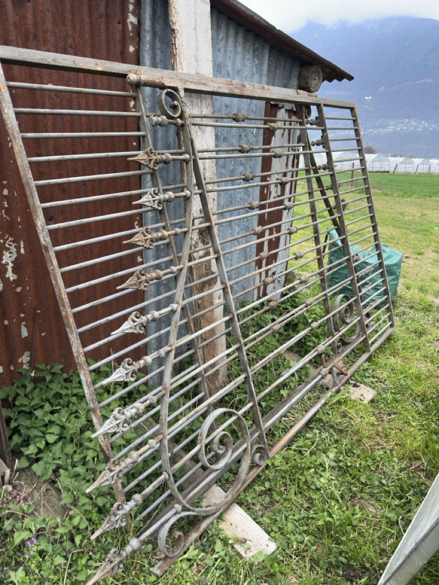 Sonstige Gartendekorationen: Cancello vecchio in ferro battuto – Gebraucht aus Monte Carasso von Aron1401 5
