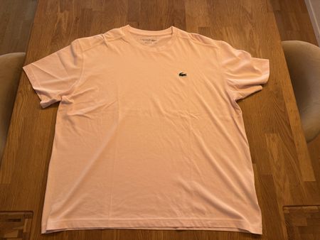 T-Shirt LACOSTE SPORT Grösse XL hellrosa guter Zustand