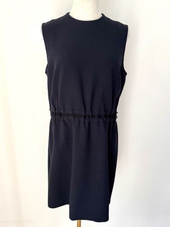 Victoria Beckham wolle kleid Navy blue